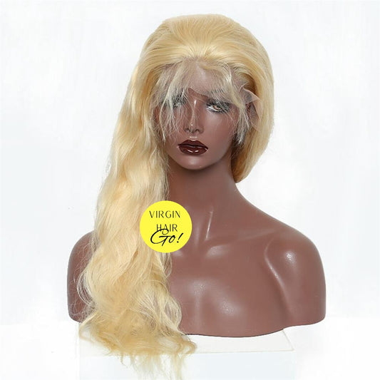 Blonde Virgin Human Hair 613 Body Wave Wigs