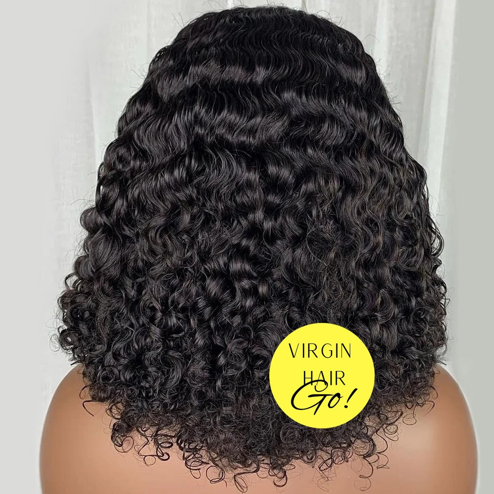 Deep Curly Bob Wigs