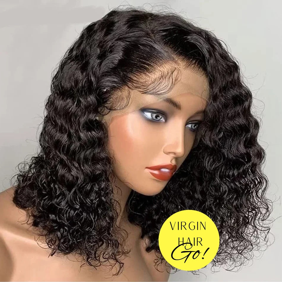 Deep Curly Bob Wigs